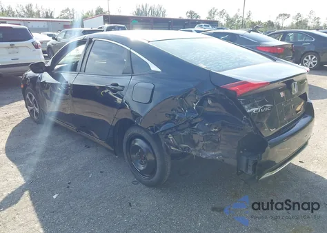 2019 Honda Civic Lx z USA, uszkodzony, nr VIN 19XFC2F65KE023275